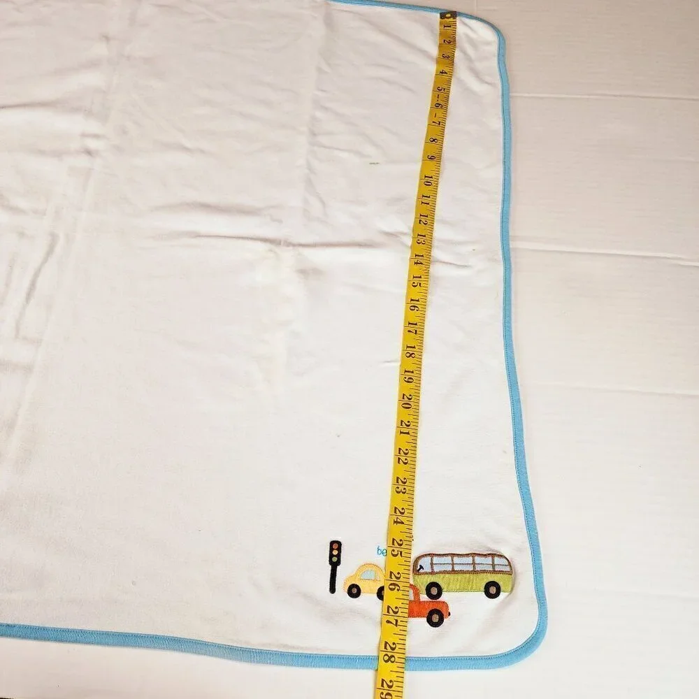 Baby Boy Gymboree Cars Bus Vehicle Blanket Beep Mr. Lovebug